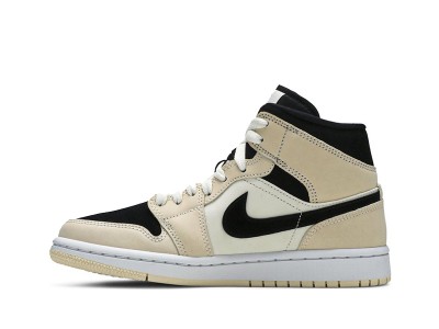 Wmns Fake Air Jordan 1 Mid Barely Orange